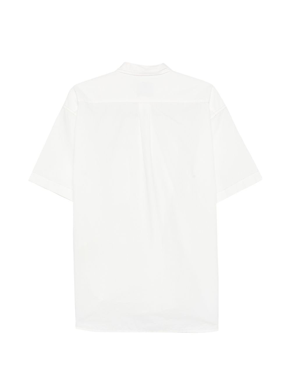 Camicia a maniche corte con moschettone in bainco And wander - uomo 