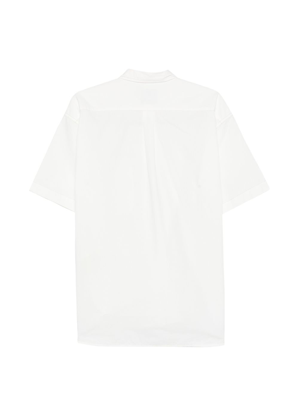 Camicia a maniche corte con moschettone in bainco And wander - uomo 