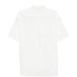 Camicia a maniche corte con moschettone in bainco And wander - uomo 