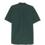 Camicia a maniche corte con moschettone in verde And wander - uomo 