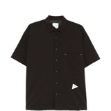 Camicia a righe in nero And wander - uomo 