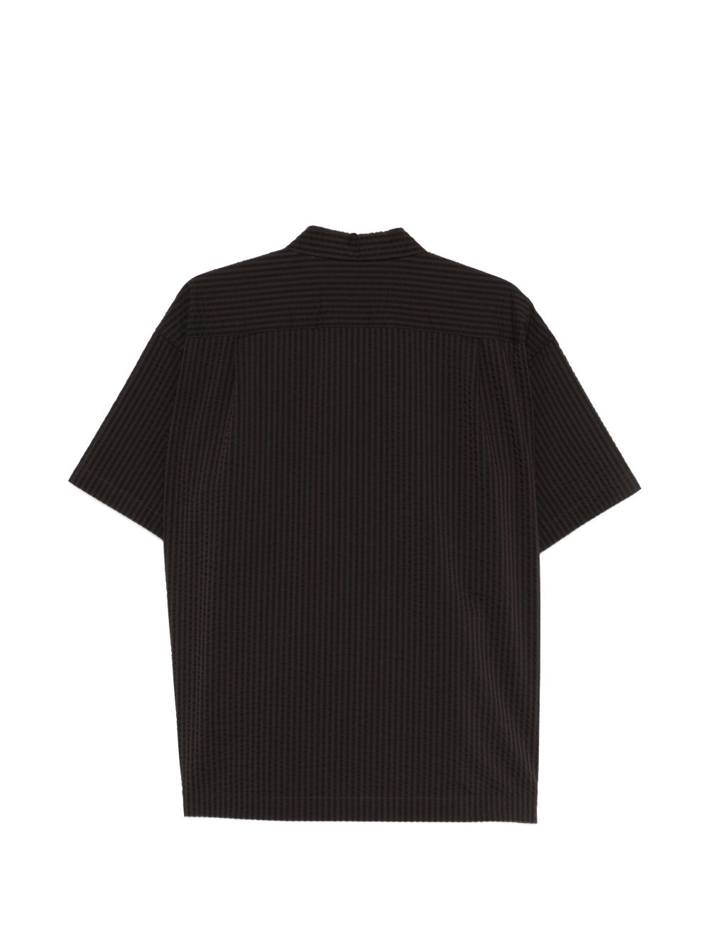 Camicia a righe in nero And wander - uomo 