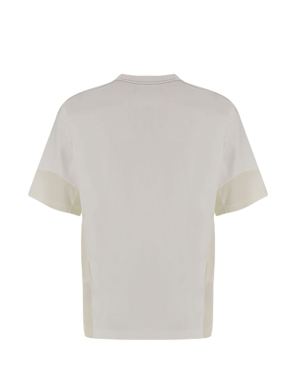 T-shirt a maniche corte con tasca in bianco And wander - uomo 