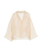 Giacca semi-trasparente emma in beige Antonelli - donna 