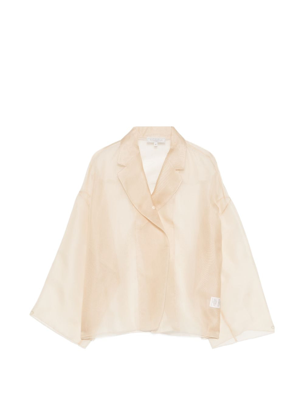 Giacca semi-trasparente emma in beige Antonelli - donna 