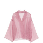 Giacca semi-trasparente emma in rosa Antonelli - donna 