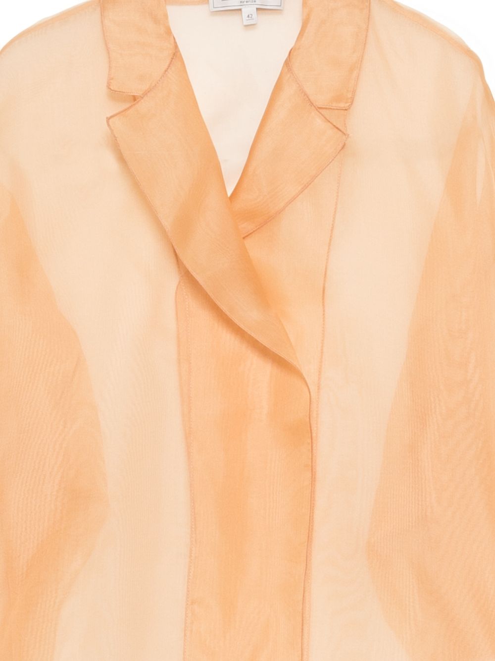 Giacca semi-trasparente emma in beige Antonelli - donna 