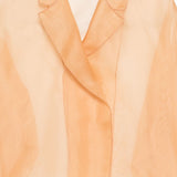 Giacca semi-trasparente emma in beige Antonelli - donna 