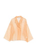 Semi-sheer Emma jacket in beige by Antonelli - women