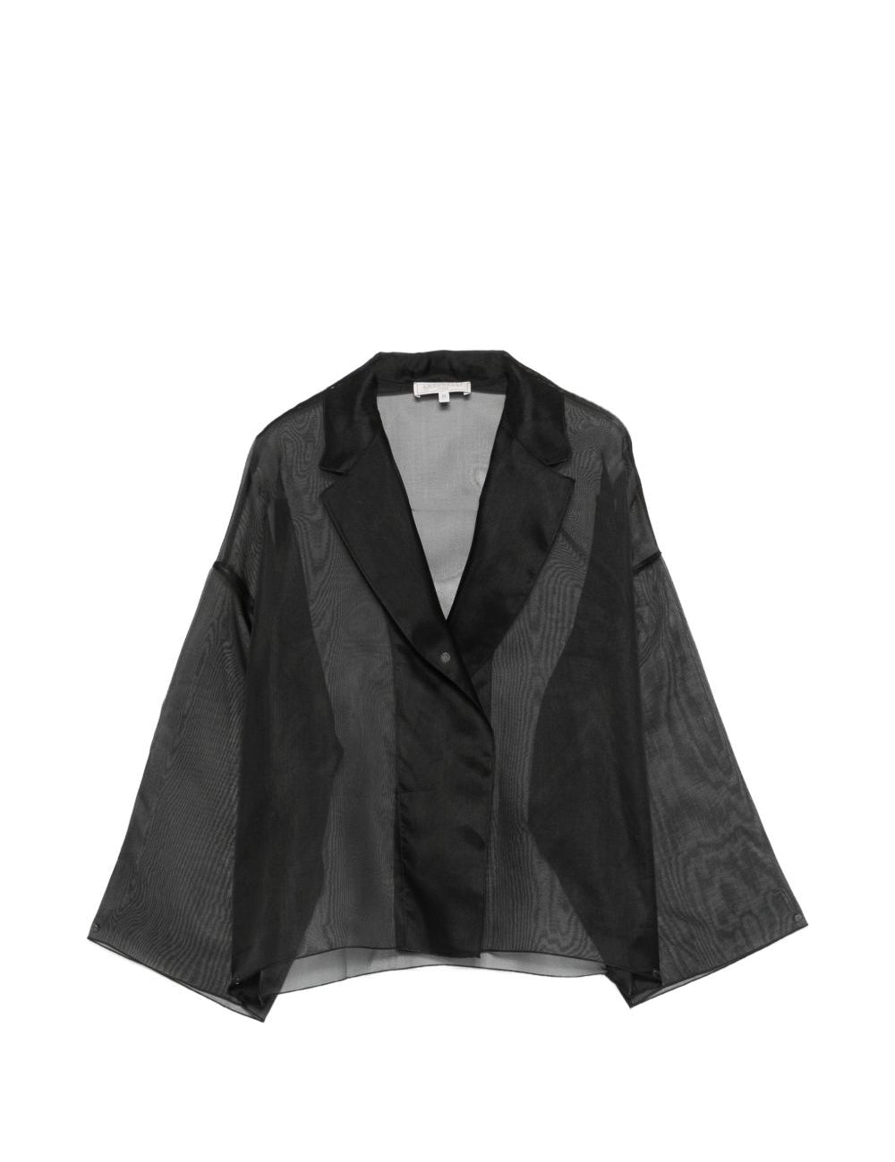 Giacca semi-trasparente emma in nero Antonelli - donna 