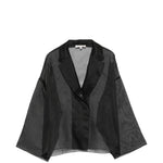 Giacca semi-trasparente emma in nero Antonelli - donna 