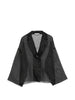 Giacca semi-trasparente emma in nero Antonelli - donna