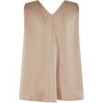 CANOTTA con scollo a V in beige Antonelli - donna 