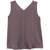 Top con scollo a v in viola Antonelli - donna 