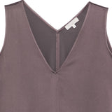 Top con scollo a v in viola Antonelli - donna 