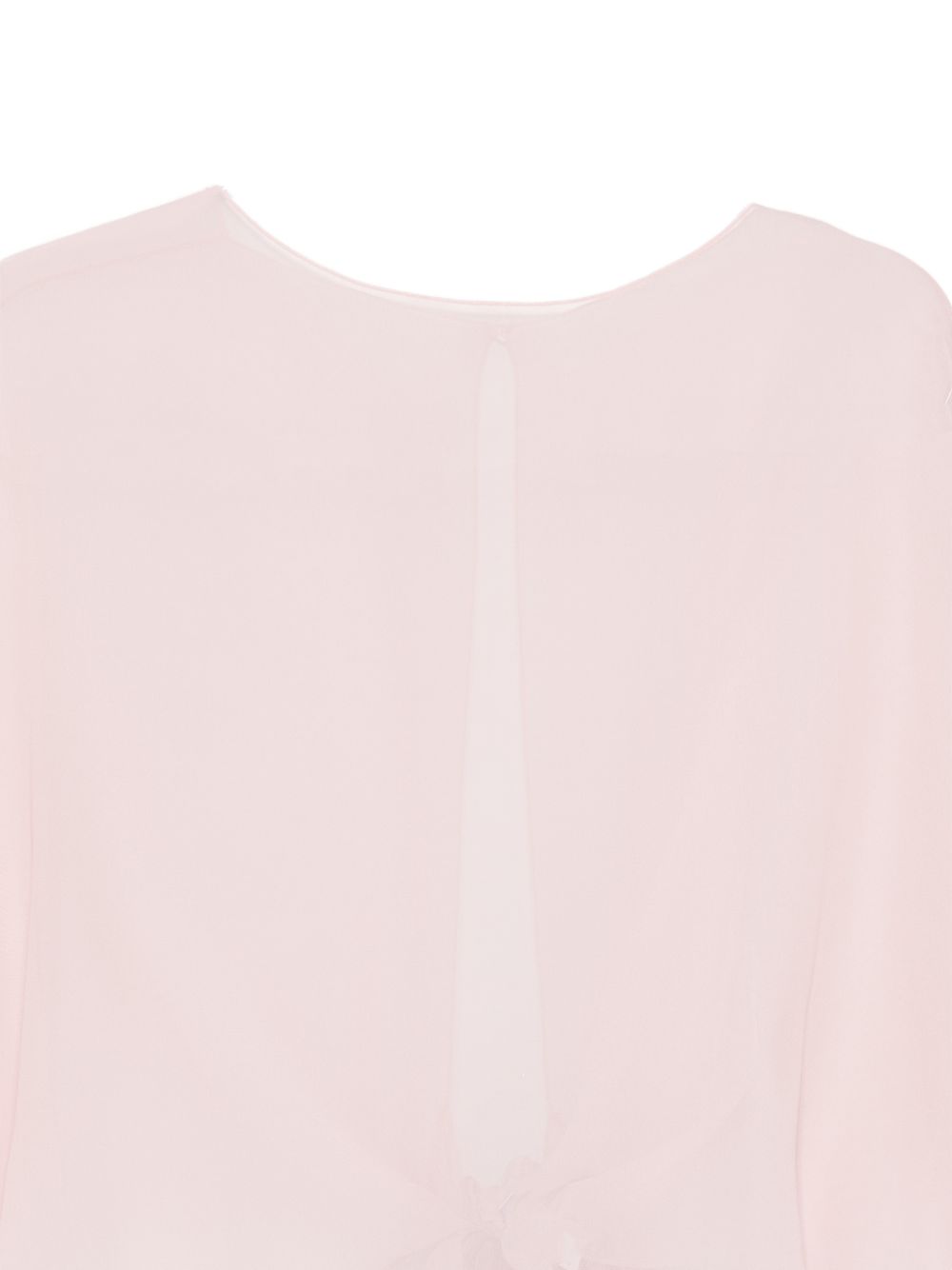 Top christian con nodo a cravatta in rosa Antonelli - donna 