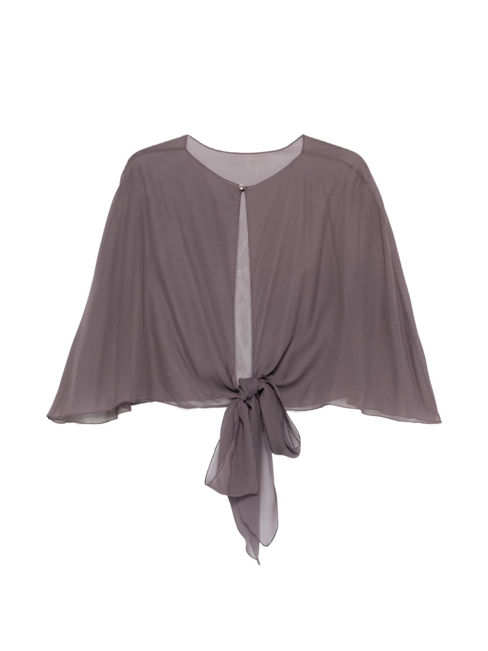 Top christiano con nodo a cravatta in viola Antonelli - donna 