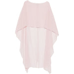 Top asimmetrico in rosa Antonelli - donna 