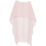 Top asimmetrico in rosa Antonelli - donna 