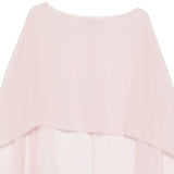 Top asimmetrico in rosa Antonelli - donna 