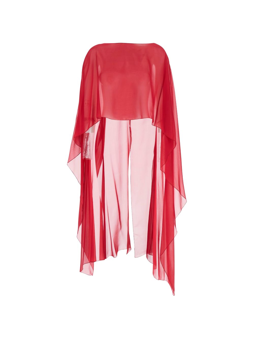 Top coprispalle herve  in rosso Antonelli - donna 