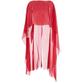 Top coprispalle herve  in rosso Antonelli - donna 