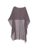Top con scollo a barca Herve in viola Antonelli - donna