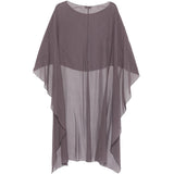 Top con scollo a barca Herve in viola Antonelli - donna 