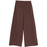 Pantaloni elasticizzati in marrone Antonelli - donna 