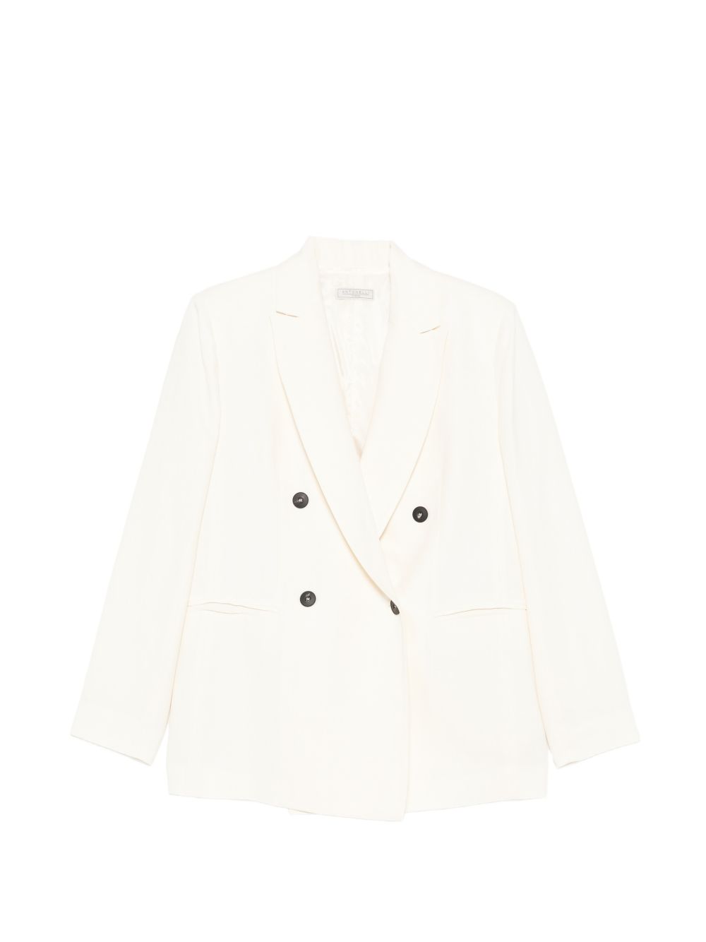 Blazer doppio petto in bianco Antonelli - donna 