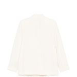 Blazer doppio petto in bianco Antonelli - donna 