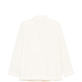 Blazer doppio petto in bianco Antonelli - donna 
