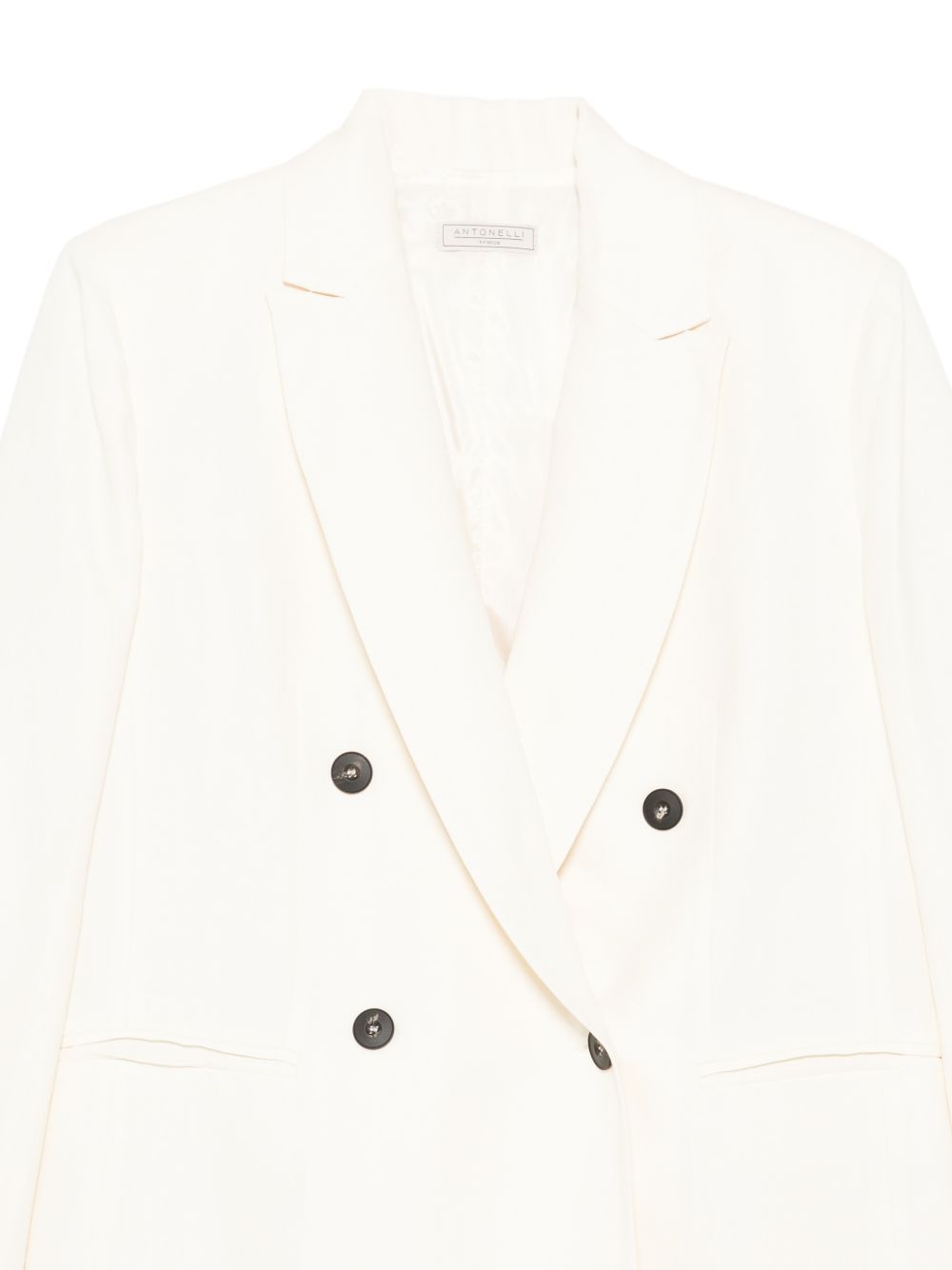 Blazer doppio petto in bianco Antonelli - donna 