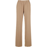 Pantaloni elasticizzati in beige Antonelli - donna 
