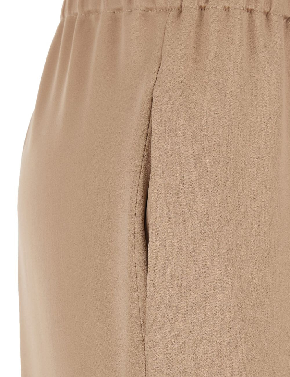 Pantaloni elasticizzati in beige Antonelli - donna 