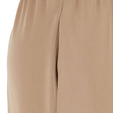 Pantaloni elasticizzati in beige Antonelli - donna 