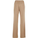 Pantaloni elasticizzati in beige Antonelli - donna 