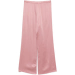 Pantaloni elasticizzati in rosa Antonelli - donna 