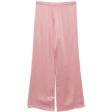 Pantaloni elasticizzati in rosa Antonelli - donna 