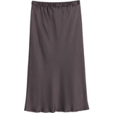Gonna midi Orinoco con elastico in vita in viola Antonelli - donna 