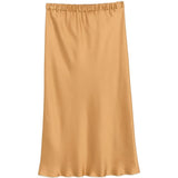 Gonna midi Orinoco con elastico in vita in yellow Antonelli - donna 