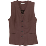 Gilet con bottoni Jesi in marrone Antonelli - donna 