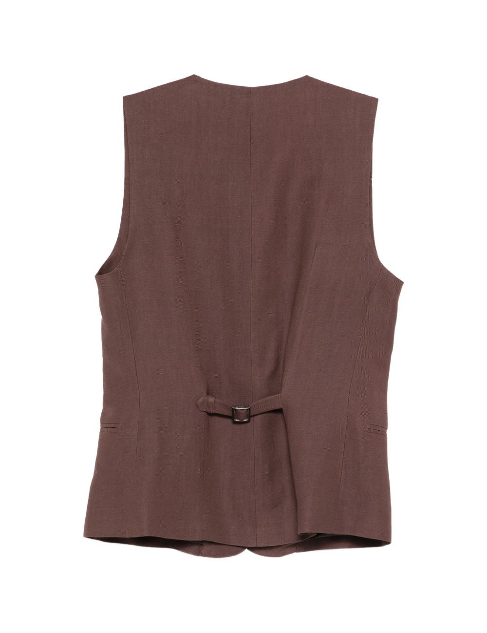 Gilet con bottoni Jesi in marrone Antonelli - donna 