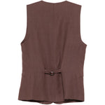 Gilet con bottoni Jesi in marrone Antonelli - donna 
