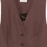 Gilet con bottoni Jesi in marrone Antonelli - donna 