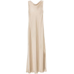 Abito con scollo a cascata Mara in beige Antonelli - donna 