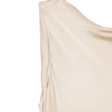 Abito con scollo a cascata Mara in beige Antonelli - donna 
