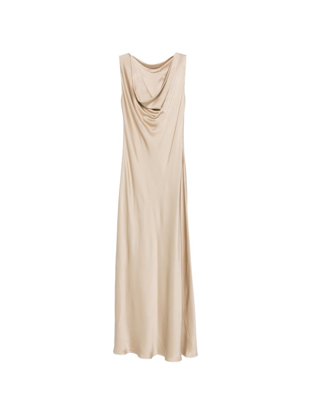 Abito con scollo a cascata Mara in beige Antonelli - donna 