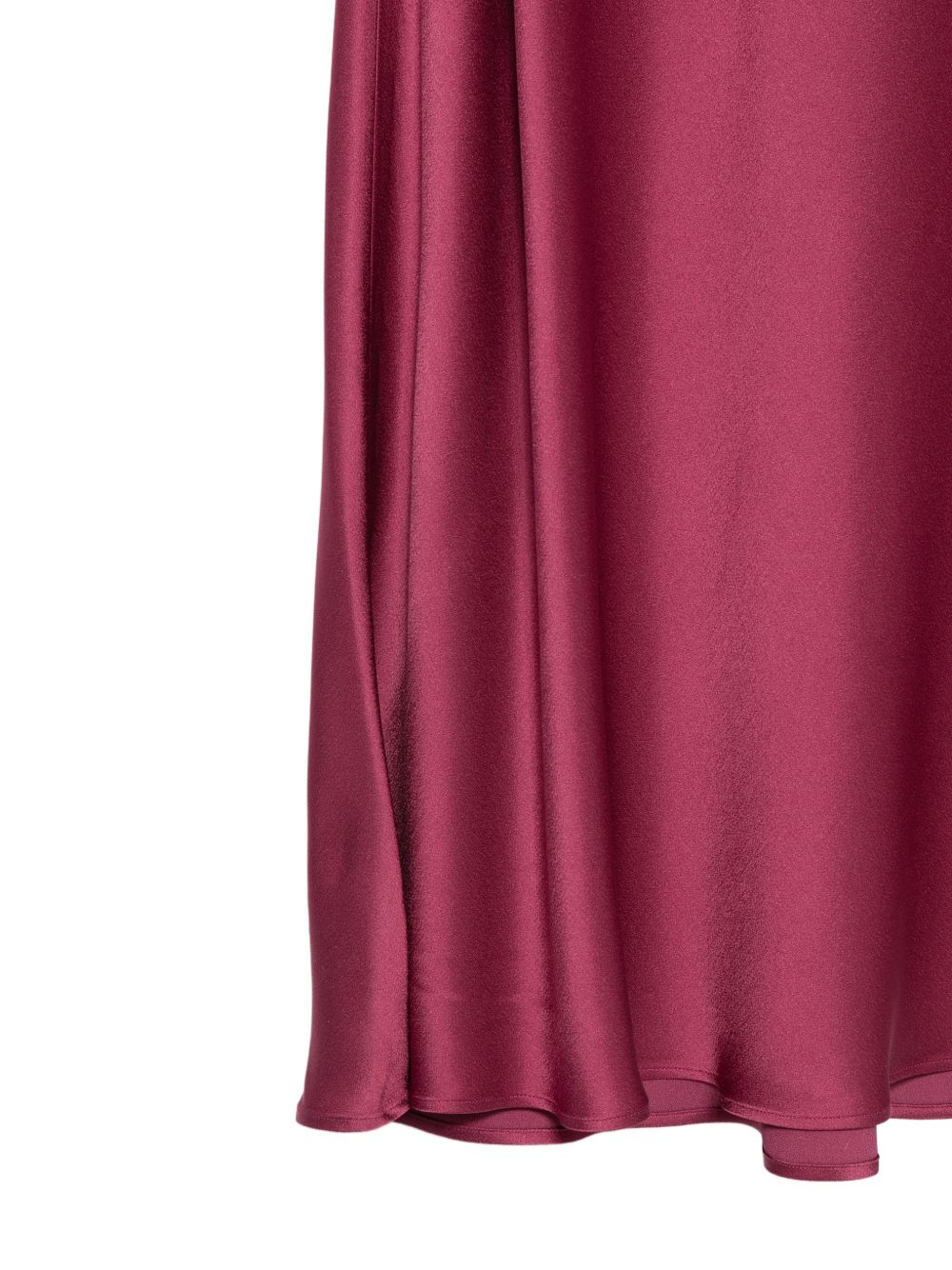 Abito lungo con scollo a cascata Mara in viola Antonelli - donna 