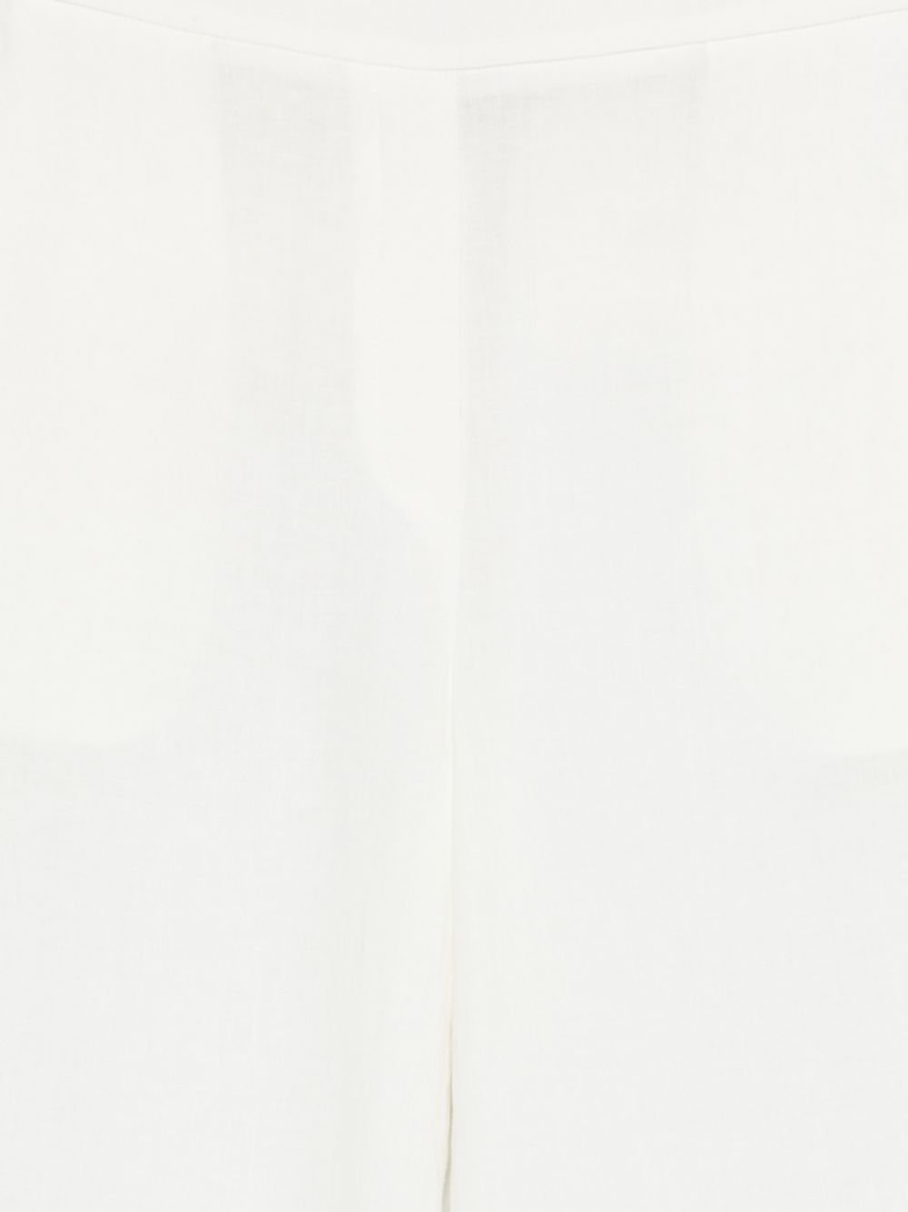 Pantaloni con orlo sfilinacciato in bianco Antonelli - donna 
